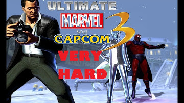 Ultimate Marvel vs. Capcom 3 (PC) Phoenix Wright/Frank West & Magneto Arcade