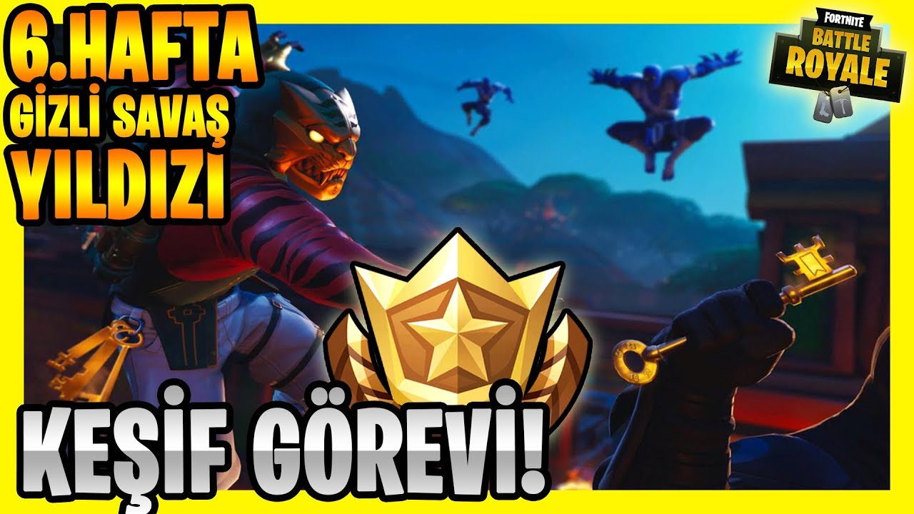 Fortnite 8 sezon 6 hafta gorevleri Fortnite 8 sezon 6 hafta gorevleri