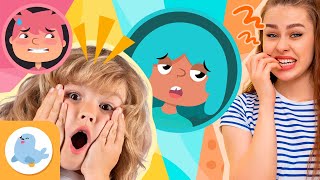 COMPLEX EMOTIONS for Kids😮 SURPRISE 😳 EMBARRASSMENT 🥱 BOREDOM😖 NERVOUSNESS 😵 Compilation