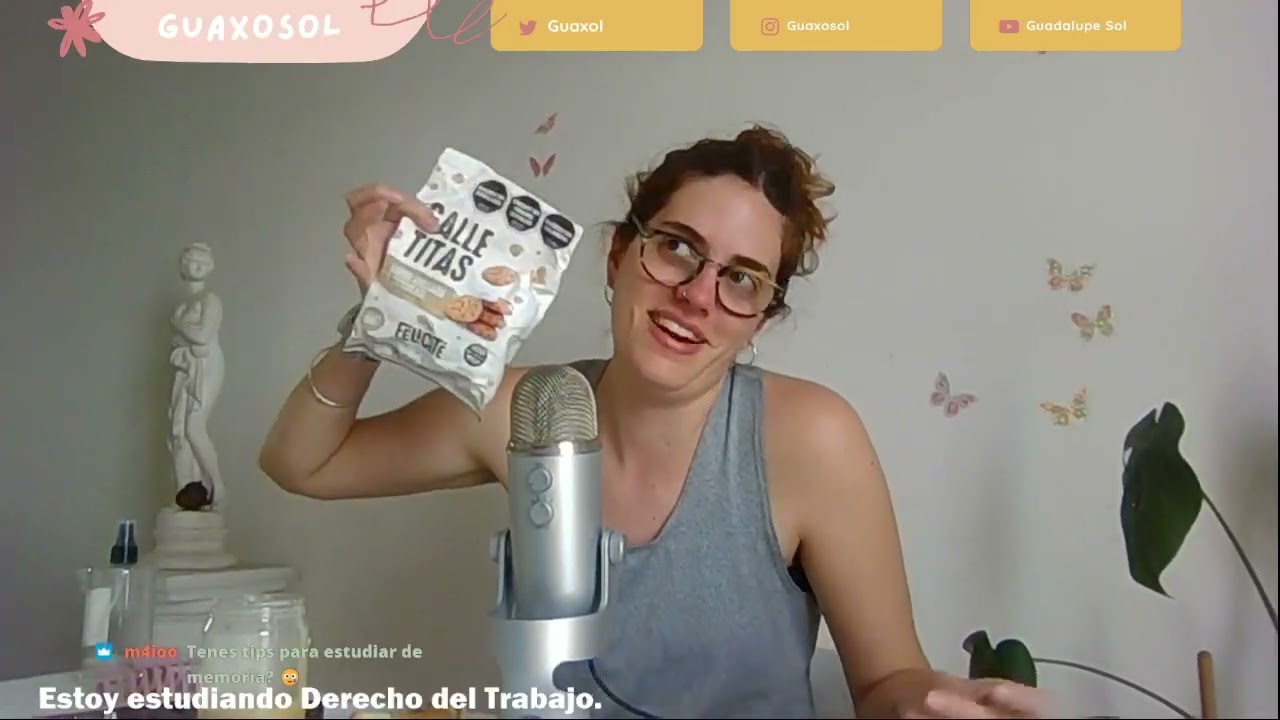 STREAM STUDY WITH ME - metodo pomodoro, mate, risas y mucho mas ahre