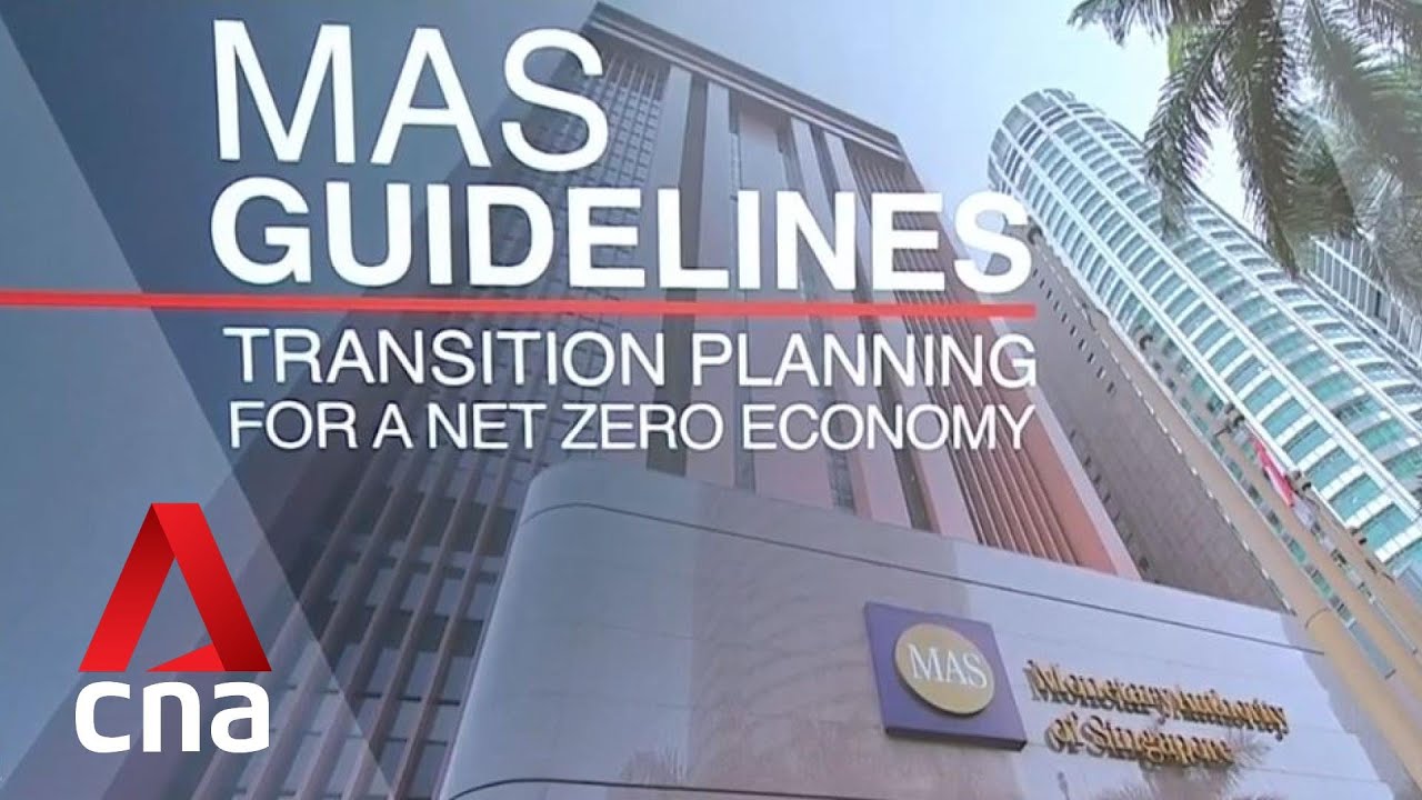 MAS proposes guidelines for financial institutions on transition planning for a net-zero economy