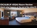 Excalibur Las Vegas - Resort Tower King Room - YouTube