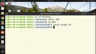 Shell Programming in Ubuntu