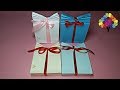 طريقة عمل حقيبة ورقية هدية للاطفال | اشغال يدوية| DIY crafts: Paper GIFT BAG