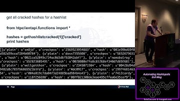 NolaCon 2019 C 04 Automating Hashtopolis Evil Mog