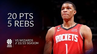 Jabari Smith Jr 20 pts 5 rebs vs Wizards 22\/23 season