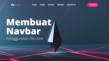 Tutorial Membuat Top Navigation Website HTML & CSS
