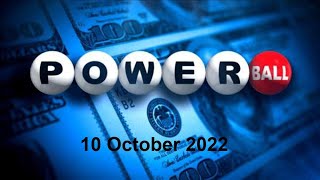 Powerball draw from  10/10/2022 Jackpot Draw | Tonight Winning Number Oct 10, 2022