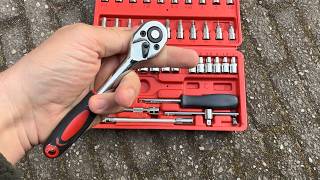 EGOFINE 46 Piece Socket Set Review | Budget DIY & Car Repair Tool Kit
