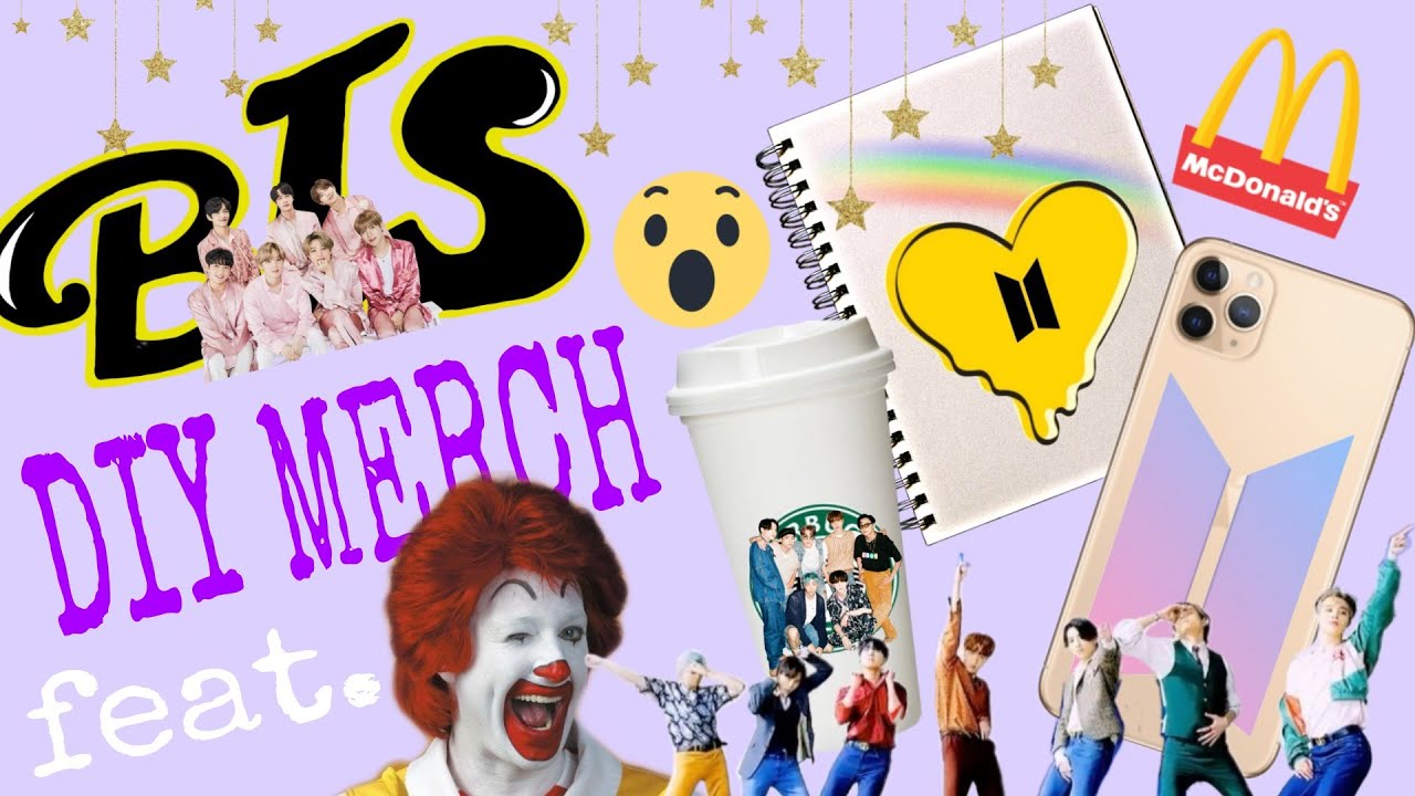 DIY BTS Merch MCDO || TikTok Compilation