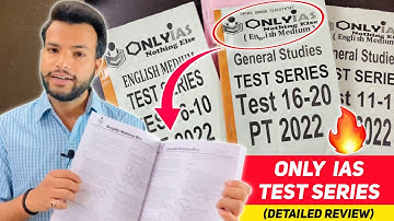 Best Test Series for UPSC | Only IAS Test Series 2022 (Review)🔥| UPSC Prelims Test Series 2022