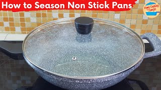 How to Season Non Stick Pan