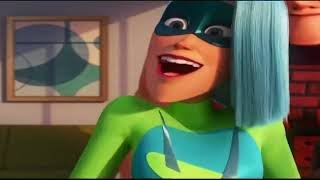 Incredibles 2 Voyd being an adorabley cute superhero