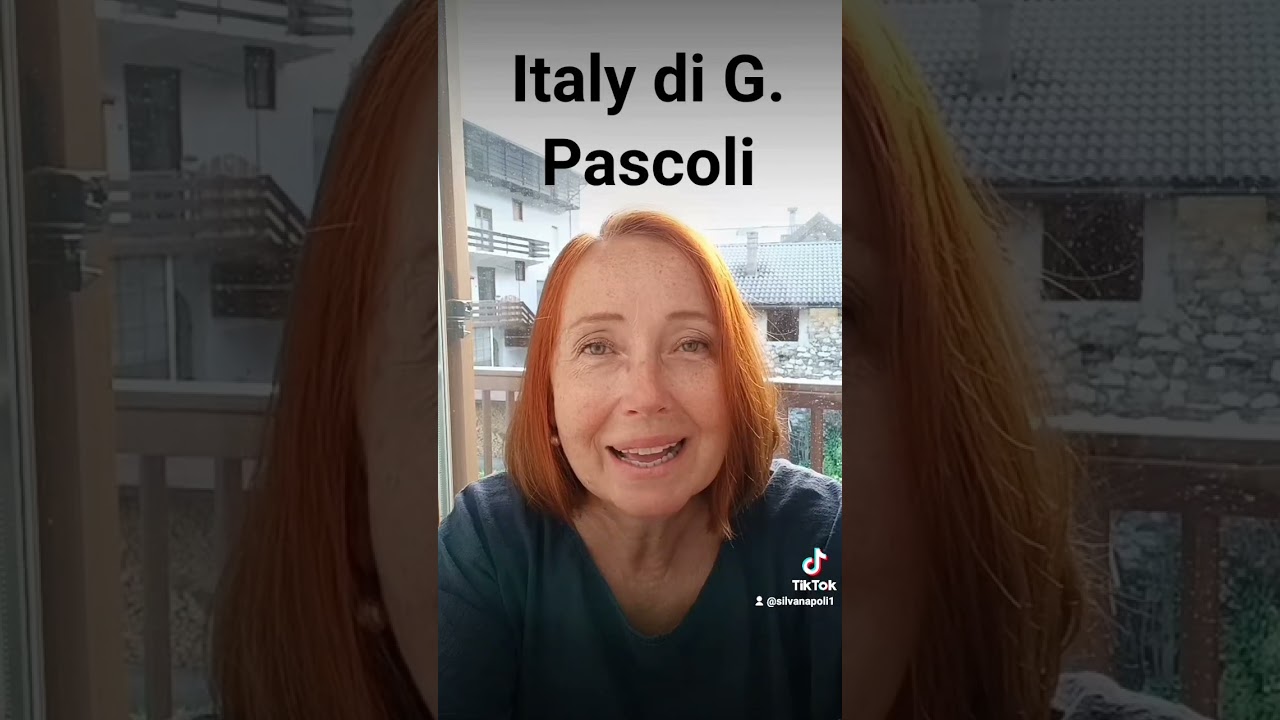 Italy poemetto di Giovanni Pascoli