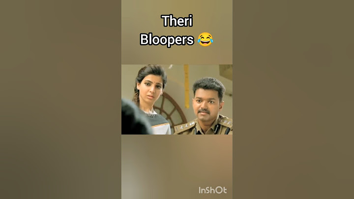Theri movie bloopers 😂 #shorts #entertainment 😂 Vijay Thalapathy ❤️ Samantha Ruth Pravu