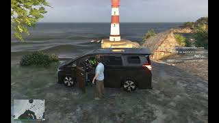 Toyota Alphard ! Gangster with luxury car #gta #grandtheftauto