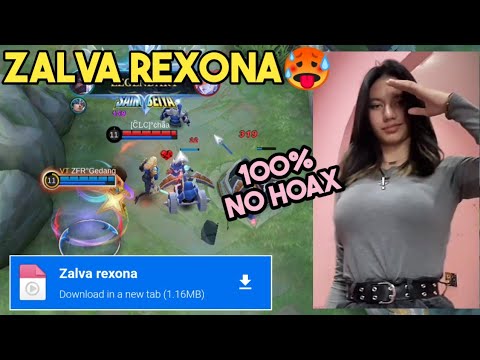 ZALVA REXONA YANG LAGI VIRAL LINK MEDIAFIRE NO PASSWORD | GAME MOBILE LEGEND