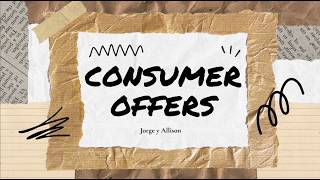 Products: consumer Offerings