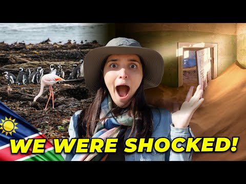 Exploring The Most BIZARE Town in Africa! (Kolmanskop Ghost Town & Luderitz, Namibia)