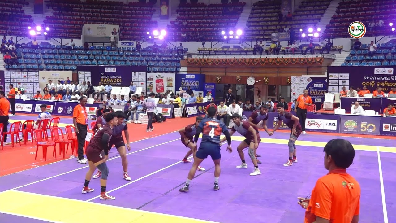 Punjab Vs Uttarakhand Kabaddi Match, 71st Senior National Kabaddi Championship 2025 | ADT Sports