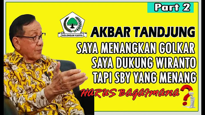 ir.Akbar Tandjung, SAYA HORMATI WIRANTO, TAPI RAKY...