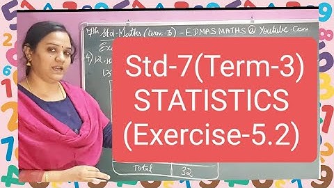 Std-7(Term-3)MATHS/Ch-5 STATISTICS/Mode(Exercise-5.2)/vid-3