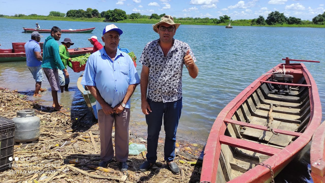 VEJA RIO SÃO FRANCISCO NA CIDADE DE OROCÓ PERNAMBUCO UMA MARAVILHA NO SERTÃO.