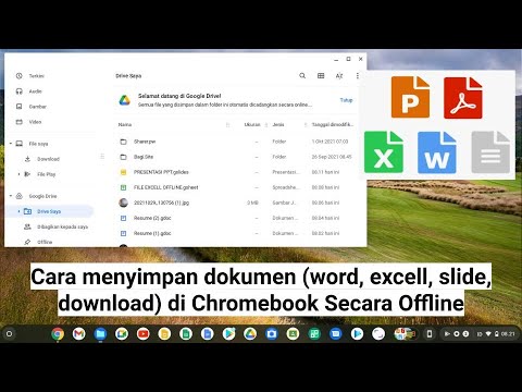 Video: Bolehkah saya menyimpan fail pada Chromebook?