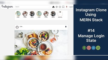 Instagram Clone Using MERN Stack | Manage Login State | Redux Toolkit | #14