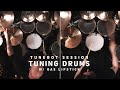 Tuning drums w gas lipstick  a tunebot session