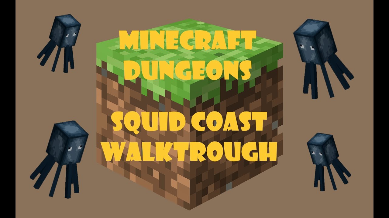 Walkthrough Squid Coast - Minecraft Dungeons - YouTube