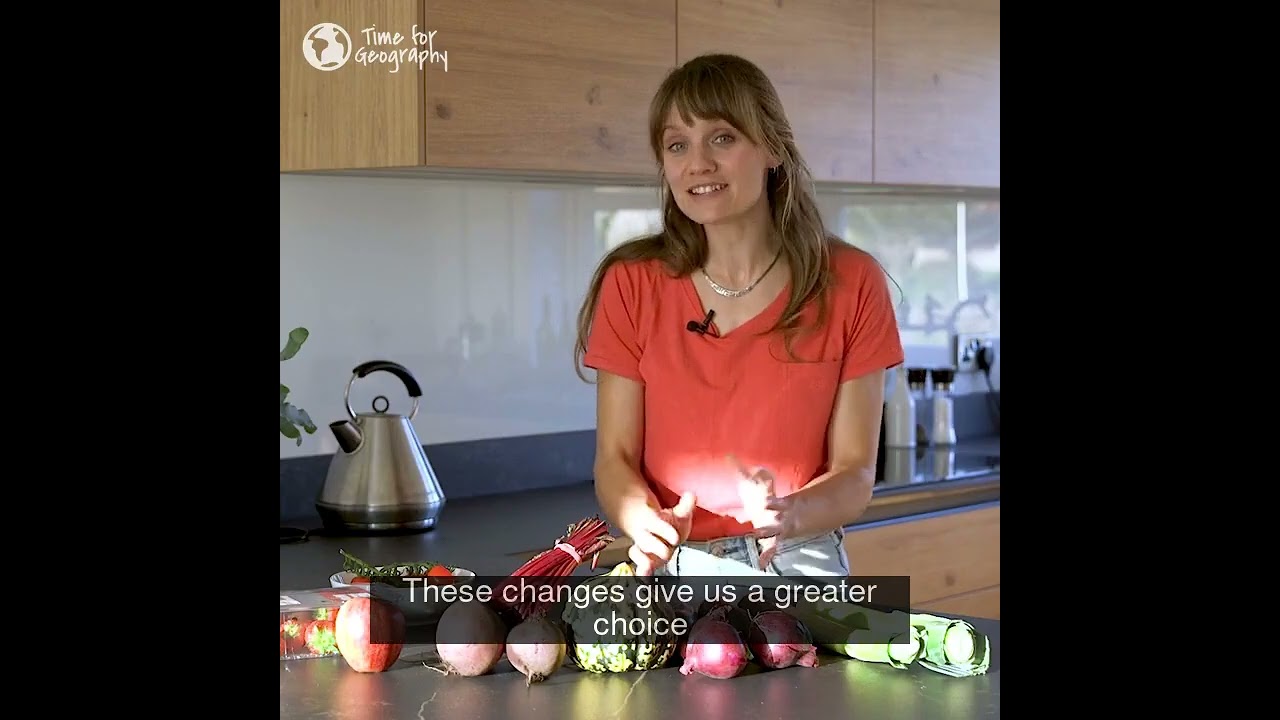 The changing geography of our food  