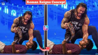 Himmat Singh roman Reigns photo editing | himmat Singh new photo editing | himmat Singh PicsArt edit screenshot 4