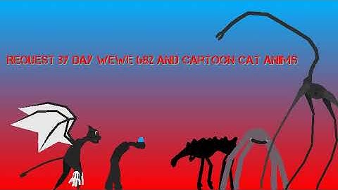 Cartoon cat Anims and day wewe 682 vs all giants | stick nodes animation