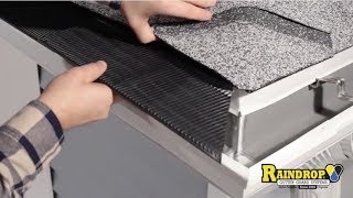 Miter Outside Corner Installation | Raindrop Gutter Guard