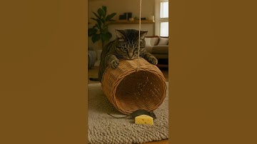 Shocking! 😱😱The cat goes tactical! やばすぎ！😱😱猫が戦術モードに突入！충격적이야! 고양이가 전술을 부리는군! #catshorts #trap #mouse