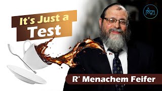 Vayimaen (וימאן) R' Menachem Feifer - It's Just a Test