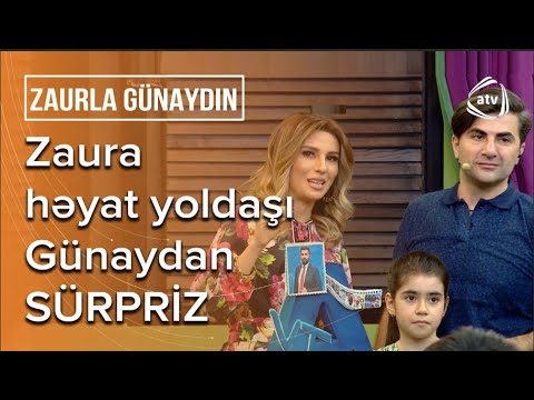 Günay həyat yoldaşından danışıb kövrəldi: Zaur yeganə aparıcıdır ki, ... - Bizimləsən