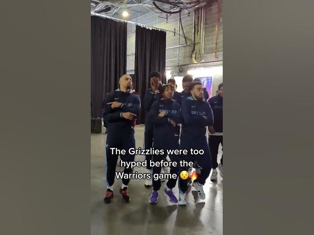 Memphis brought the vibes in pregame 🔥