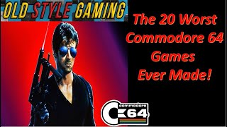 The 20 Worst Commodore 64 Games Ever!