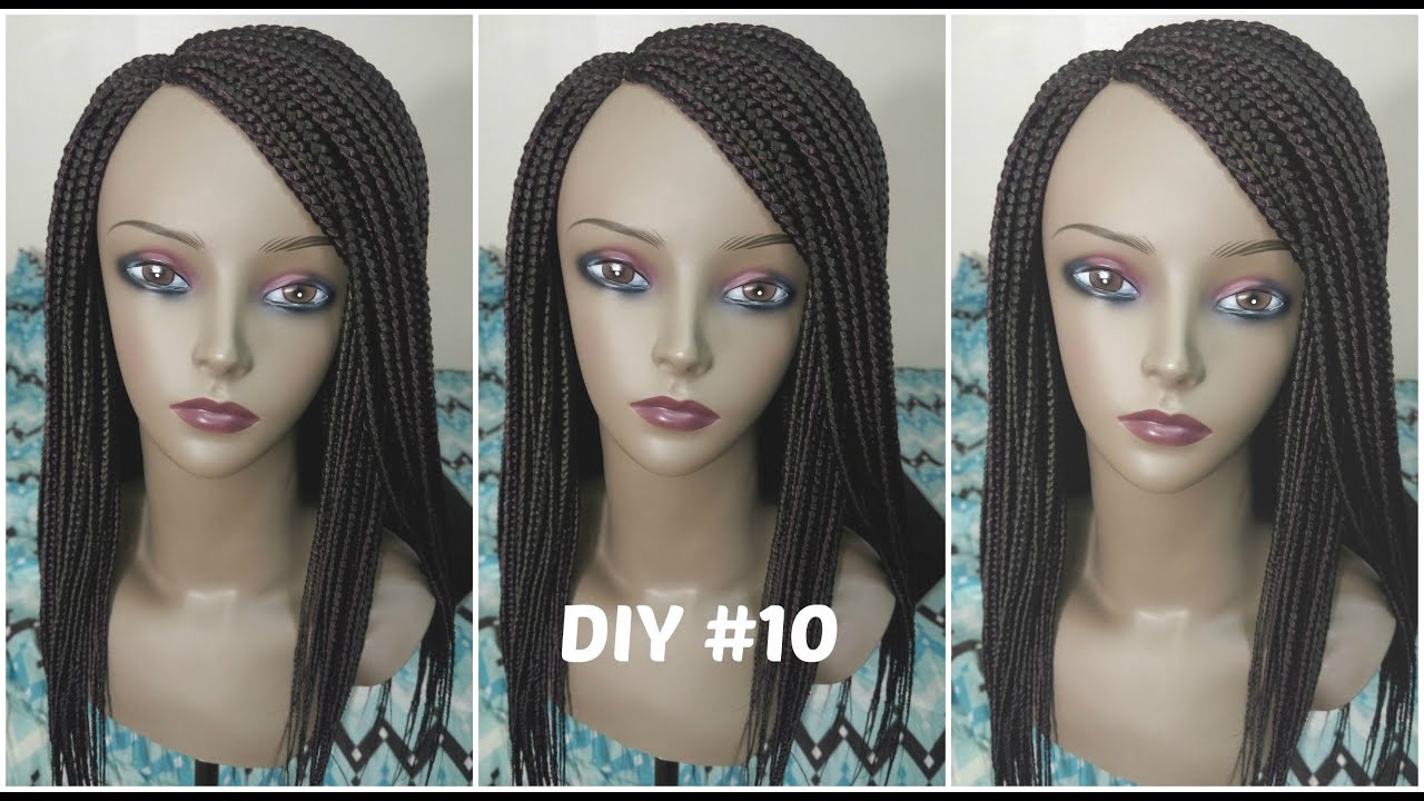 DIY #10: Box braid wig (How to avoid ripped lace)