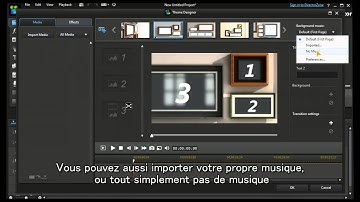 PowerDirector 12 - Concepteur de thèmes