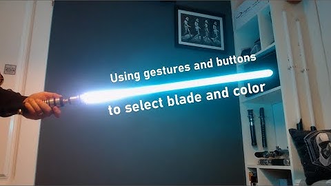 CFXplained - On the fly profile selection with your Crystal focus 10 (CFX) lightsaber using gestures