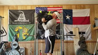 Backpack Push Press