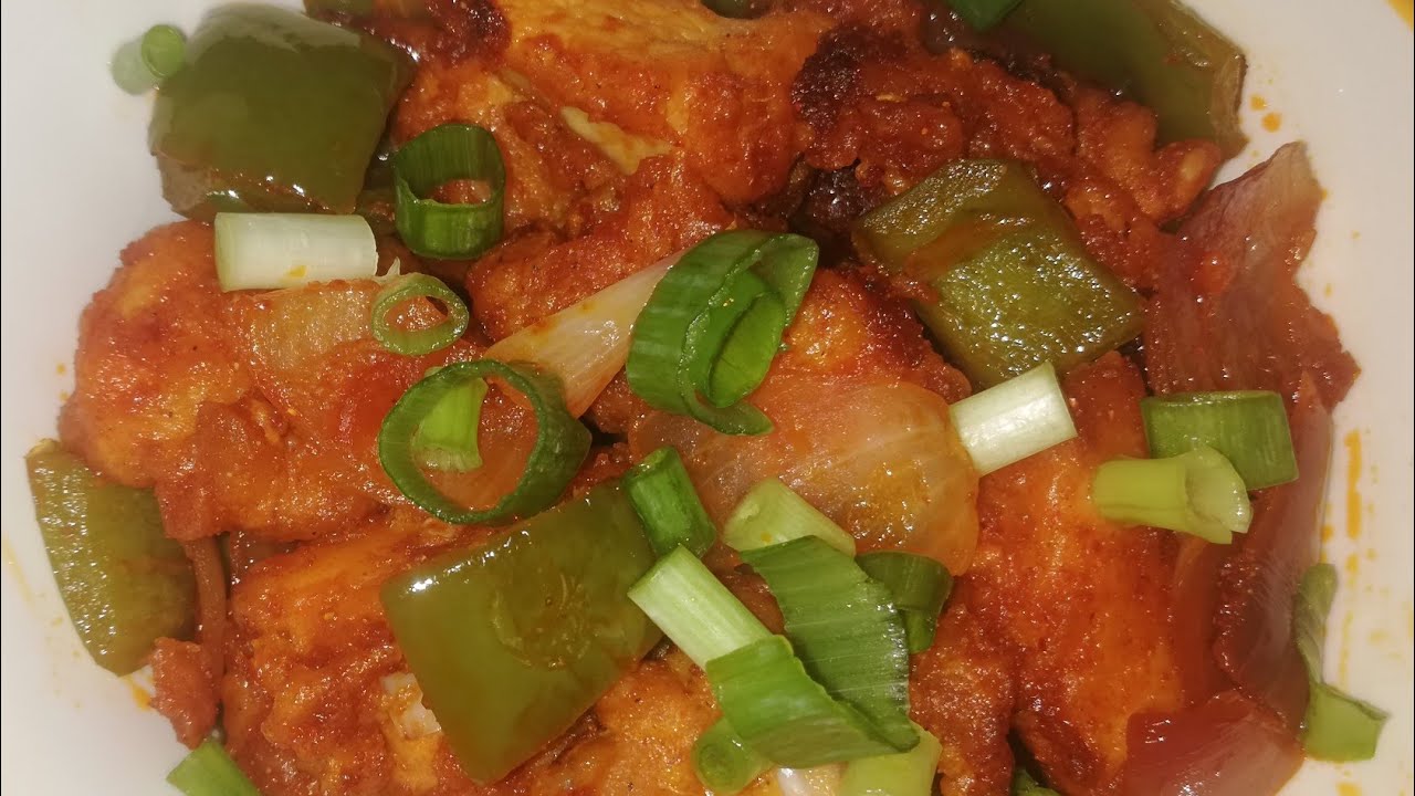 CHILLI CHICKEN RECIPE/how to make chilli chicken easly.... YouTube