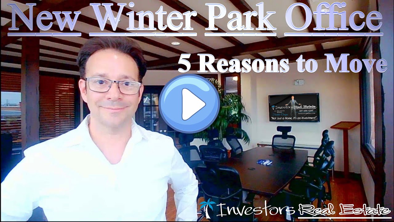 New Office Winter Park Freddie Crespo Broker Owner of Investors Real
