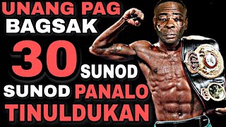 ANG KAUNA UNAHANG PAG BAGSAK NG HARI NG LEFT HOOK|30 SUNOD SUNOD NA PANALO NA TULDUKAN NI&quot;EL CHACAL&quot;