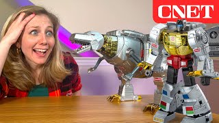 Transformers Grimlock AutoTransforms and BITES on Command