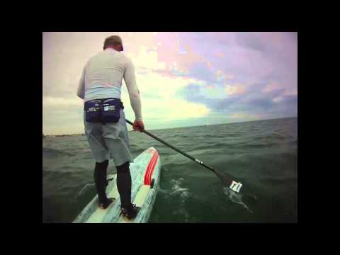 Starboard ace 14 sup light downwinder. Melbourne