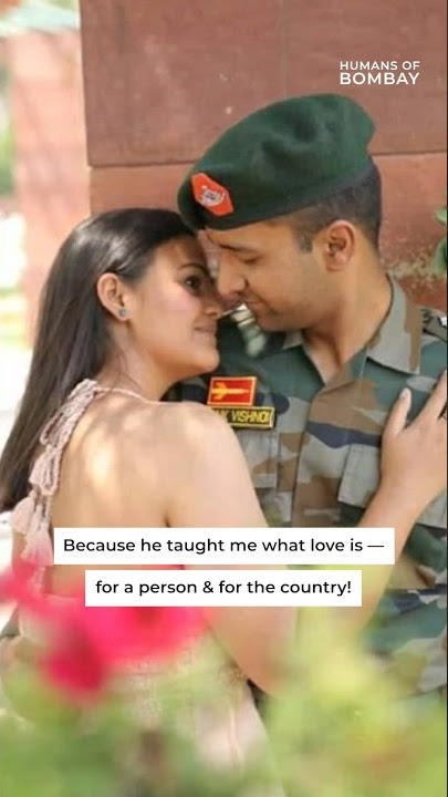 My husband was an army officer. #army #indianarmy #lovestory #love #shorts